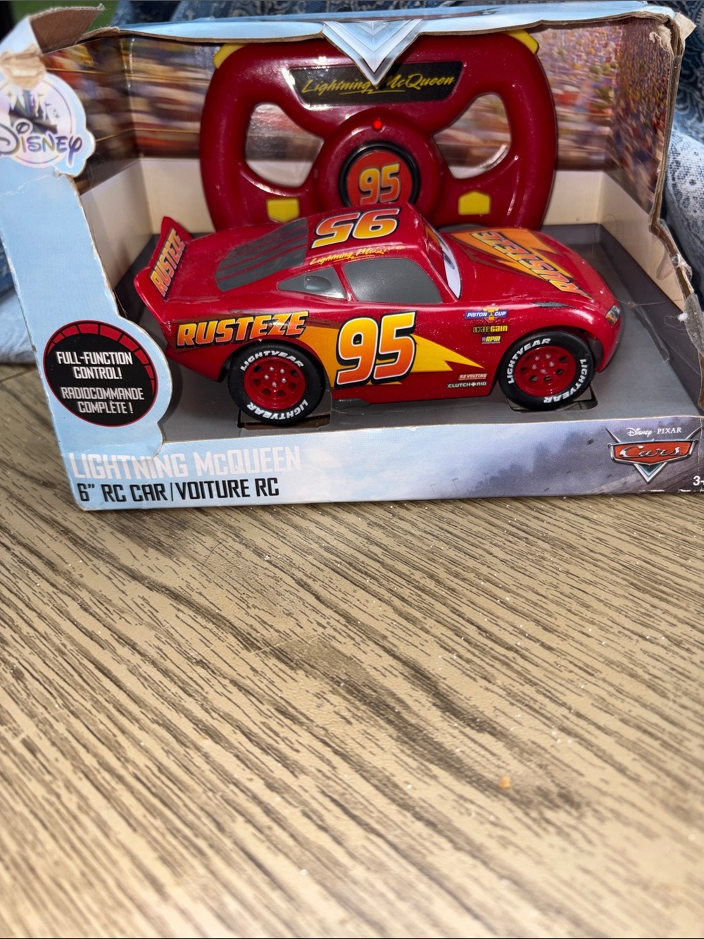 Disney Lightning McQueen RC Car - Red & Yellow Accents